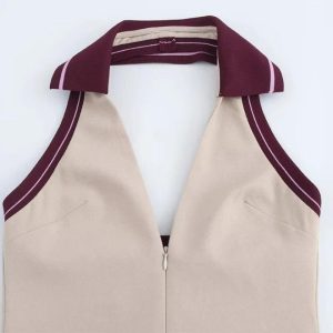 MELANIE HALTER MINI DRESS